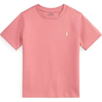 Chlapecké tričko Dětské bavlněné tričko Polo Ralph Lauren 322832904511 růžová 38X, vel. 109-116