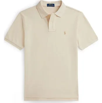 Chlapecké tričko Dětská bavlněná polokošile Polo Ralph Lauren 323703632507 béžová 01X, vel. 140-149
