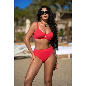 Dámské plavky Volin Olivia I P523RE M209BG Sada Červené 85 E