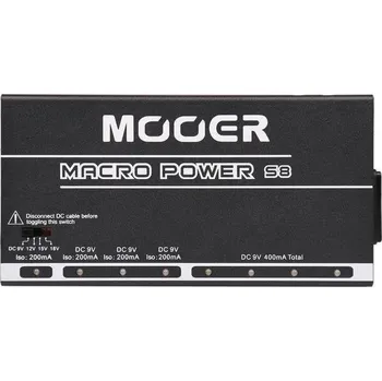 Kytarový efekt MOOER Macro Power Napájecí adaptér (Jako nové)