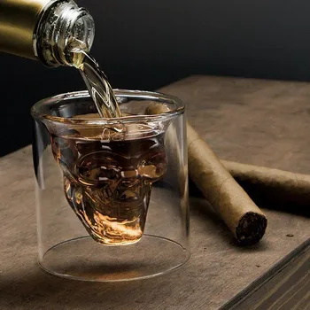 Sklenice 3351 Panák lebka Doomed 50ml