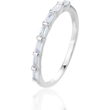 Prsten Bealio BEALIO 14155 Stříbrný prsten BAGUETTE Velikost prstenu: 56 03-14155-3971