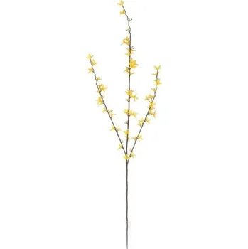 umělá květina Zlatice větev umělá žlutá 100cm