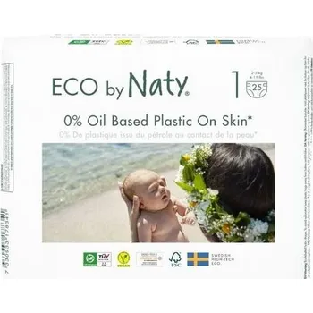 jednorázová plena Eco by Naty Plenky Newborn 2-5 kg 25 ks