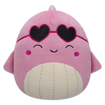 plyšák SQUISHMALLOWS Růžová velryba - Val