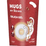 HUGS by Akinu Sandy Silika gel (jemný - 0,5 - 2 mm) stelivo pro kočky 7,2 l