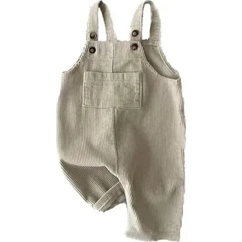 Manšestrový overal pro dítě Barva: Béžová, Velikost: 9-12M
