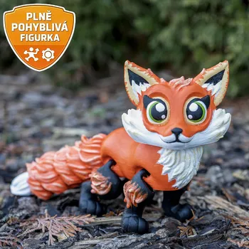 omalovánky Liška Eli 3D omalovánka