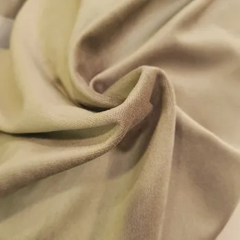 BYTEMA Luxusní jednobarevná designová dekorační látka GERSTER 77042/0200 HNĚDÁ šíře 290 cm