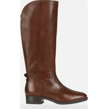 Dámské kozačky Geox Dámské Hnědé dámské kozačky Geox Felicity Hnědá 38 (2998439)