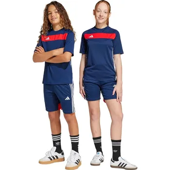 Chlapecké kraťasy Dětské kraťasy adidas Performance JD0600 námořnická modř 59X, vel. 152