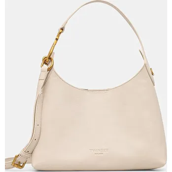Kabelka Kožená kabelka Twinset 261TB7132 béžová 02X, vel. ONE SIZE