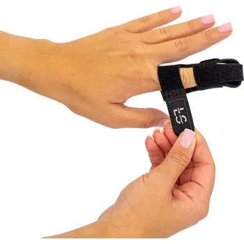 Line Sport Univerzální stabilizátor prstu černý