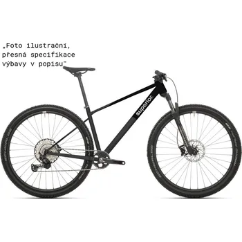 Horské kolo Superior XP 6.1 / Gloss Black / Matte Black 2026 Průměr kol: 29", Výška rámu: (15.5" = 39 cm), Velikost rámu: S
