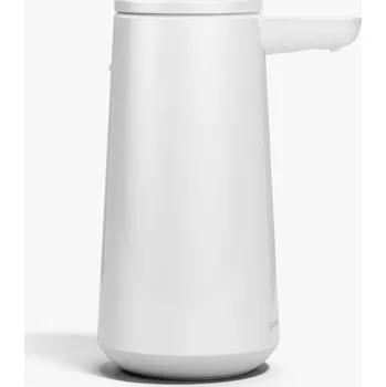Dávkovač mýdla Simplehuman bezdotykový dávkovač mýdlové pěny - 296 ml, bílá ocel, dobíjecí