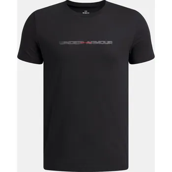 Chlapecké oblečení Under Armour Chlapecké tričko UA B WM Blur SS-BLK 6009269-001 Černá YMD