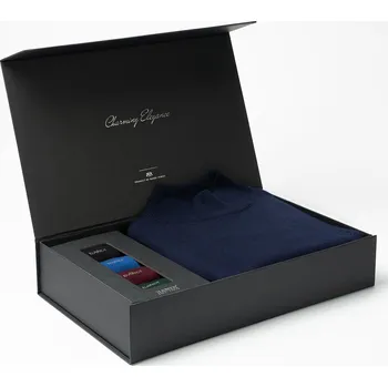 Pánská móda Set pánského roláku SERAFIO Marin a ponožek v dárkovém boxu