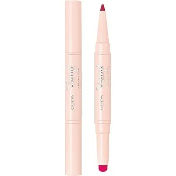 Tužka na rty Pupa Vamp! Creamy Duo - Konturovací tužka na rty 0,2 g & rtěnka 0,8 g - 017 Timeless Rose