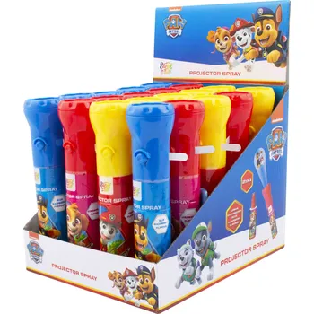 Bonbon Paw Patrol Projector Spray – jedlý sprej s&nbsp;projektorem barevných obrázků 20ml