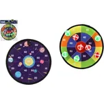 Terč na suchý zip oboustranný 27cm + míčky 8ks v sáčku