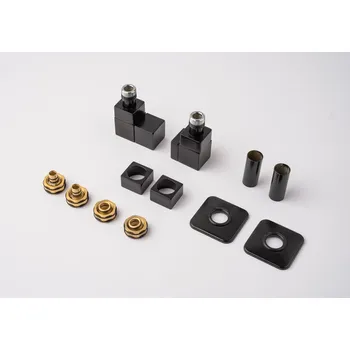 Hlavice pro radiátor P.m.h. Termostatický ventil pro ústřední vytápění Doria 6x7 cm černá DOR-L-B