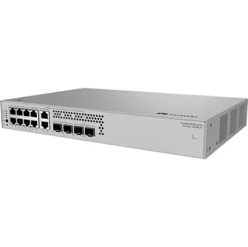 Switch Huawei S310S-10PN4JX Gigabitový PoE switch, 8x GPOE, 2x 2.5G POE, 2x 2.5G SFP, 2x SFP+