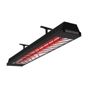 Průmyslové topidlo Elektrický tepelný zářič HEATSTRIP Max 2400 W černý + doprava zdarma!