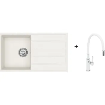 Nerezový dřez Swiss aqua technologies Dřez SAT bílá SETSATSINK6