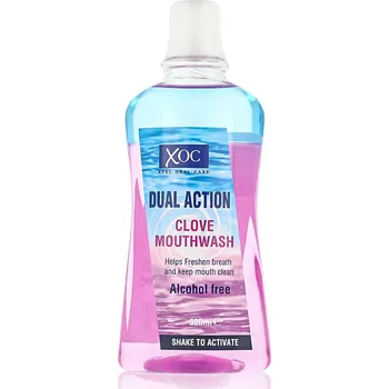 Ústní voda Xpel Oral Care Dual Action Clove Mouthwash 500 ml