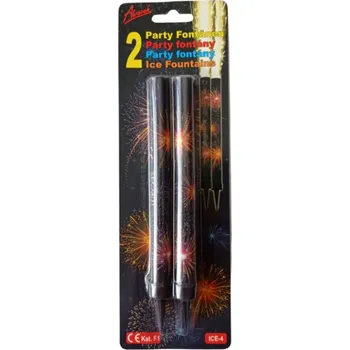 Dětská domácnost Dortová ledová fontána 60 sekund 2ks