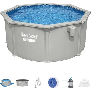 Bazén Bestway Bazén s pevnou stěnou 3 x 1,2 m set včetně příslušenství