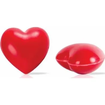 Jedlá dekorace na dort Čokoládová dekorace – – 3D srdce – 10 kusů