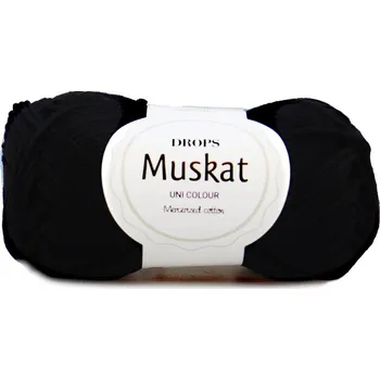 Příze Drops Muskat 17 černá