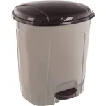 ORION Koš odp. UH s pedálem 21 l kávově hnědá 731388