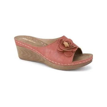 Dámské pantofle Nazouváky Clara Barson WYL05010-29 Červená 42