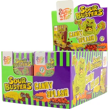 Bonbon Sour busters candy splash – kyselé kameny 45g