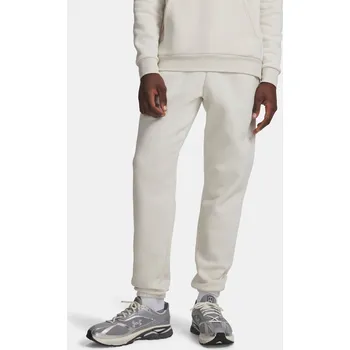 Under Armour Pánské tepláky UA Icon Fleece Jogger-WH 1373882-110 Bílá MD