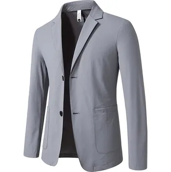 Best Fashion Pánské letní sako s ochranou proti slunci Barva: Světle Šedá, Velikost: M