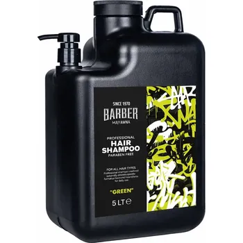 Šampon Šampon na vlasy bez parabenů MARMARA BARBER Professional hair shampoo Green 5000 ml