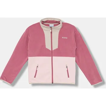 Chlapecké oblečení Dětská fleecová mikina Columbia Sequoia Grove 2087631 růžová 30X, vel. 140