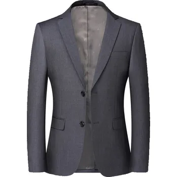 Best Fashion Pánské elegantní sako pro business outfit Velikost: 3XS, Barva (Varianta): Šedá