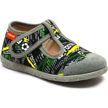 Chlapecké bačkory Bačkory Milami 112-4FSP4 Grey Velikost: 25