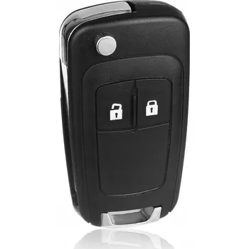 Autoklíč Klíč k autu Interlook, 2 tlačítka, planžeta HU100, vystřelovací