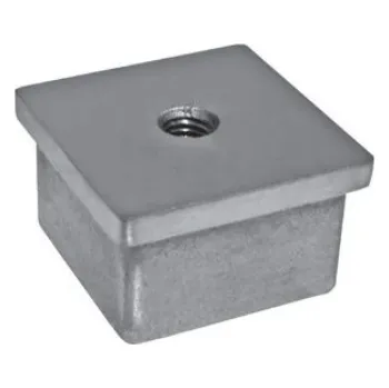 Zábradlí Hahn Steel Záslepka madla 40x40x3 mm, AISI 304, broušený