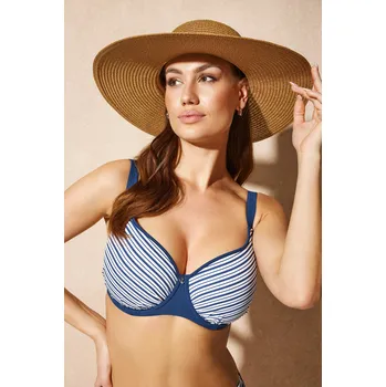 Dámské plavky Horní díl rychleschnoucích plavek Spacer 3D Marine Chic