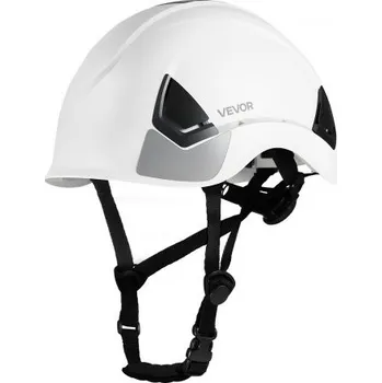 Pracovní přilba Bezpečnostní přilba , schválená ANSI/ISEA Z89.1, bezpečnostní přilba z ABS s 6bodovým ráčnovým zavěšením, nastavitelná ventilovaná přilba pro muže, ženy a dospělé, pro venkovní použití a vnitřní použití v průmyslu a stavebnictví