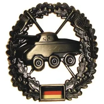 Odznak rozlišovací BW malý - Vzorný tankoborník