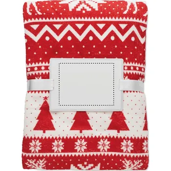 Pikniková deka Fleecová deka z RPET 190g Sítotisk (max. 2 barvy, 100x130mm) 2 barvy 30 INLAY SCREEN