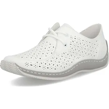 Dámské polobotky Dámské polobotky RIEKER L1722-80 bílá S6 39