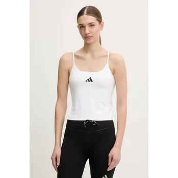 Pánské tričko Tréninkový top adidas Performance Optime JN6856 bílá 00X, vel. L